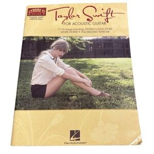 Taylor Swift for Acoustic Guitar Sheet Music Strum It Guitar Book Swiftie Music